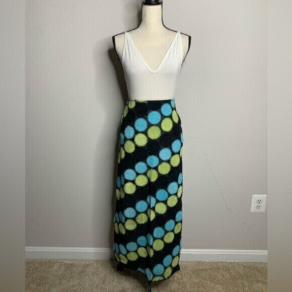 Metro style Vintage Leather Midi Skirt - Picture 11 of 12